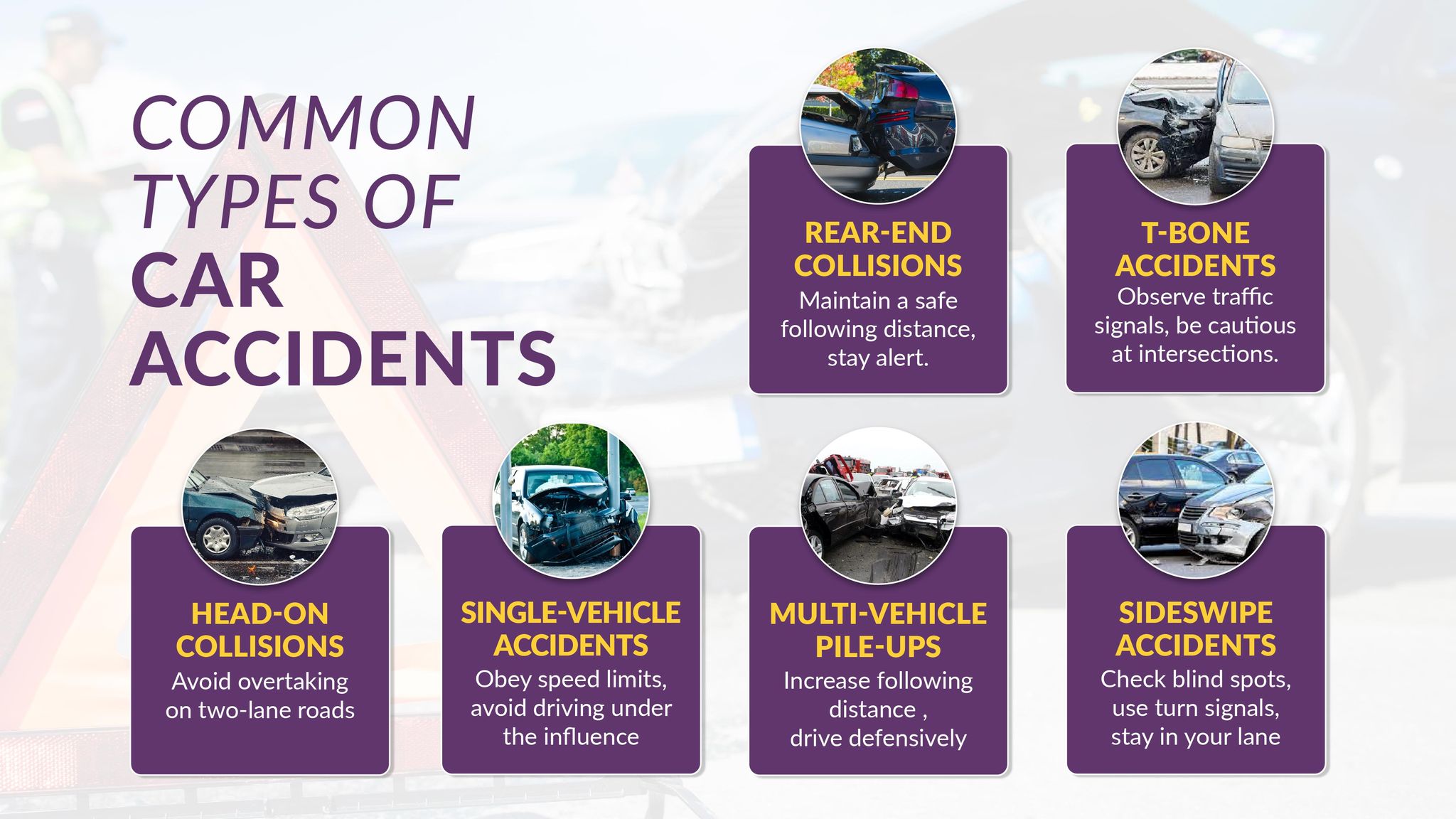 Common Types of Car Accidents
